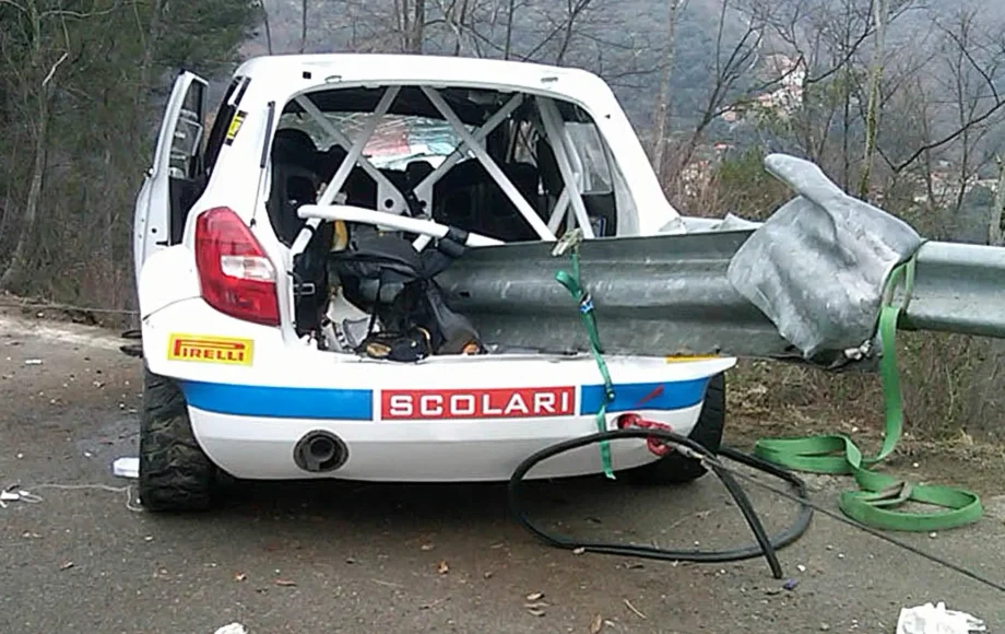 Robert Kubica Rally Crash 2011