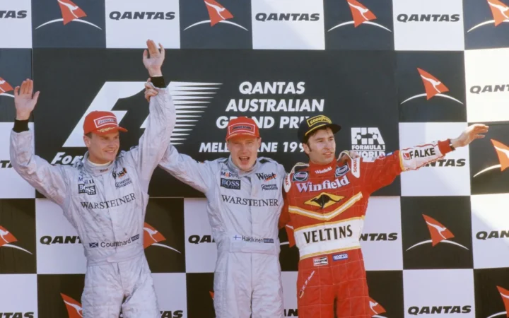 1998 Australian Grand Prix Podium