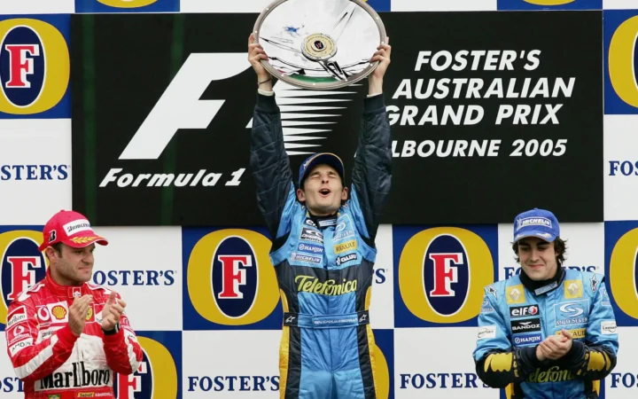 2005 Australian GP Podium