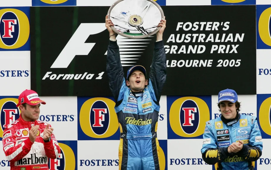 2005 Australian GP Podium