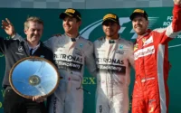 2015 Australian Grand Prix Podium