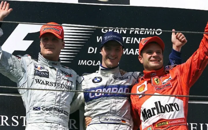 2001 San Marino Grand Prix Podium