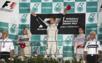 2009 Malaysian Grand Prix Podium