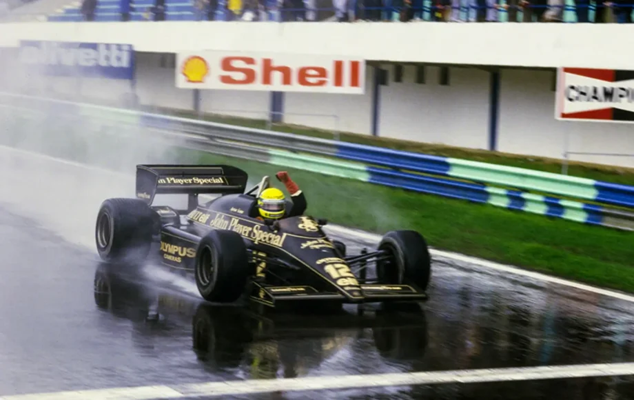 Ayrton Senna, Estoril, 1985