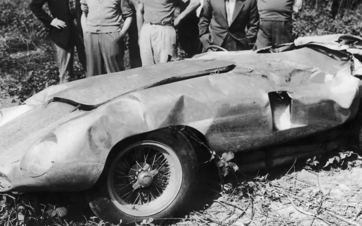 The car that Alberto Ascari died
