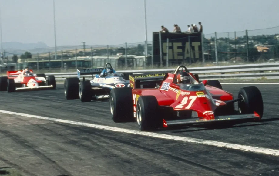 Gilles Villeneuve Ferrari 1981 Spanish Grand Prix