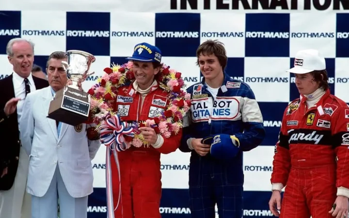 John Watson wins the 1982 Detroit Grand Prix