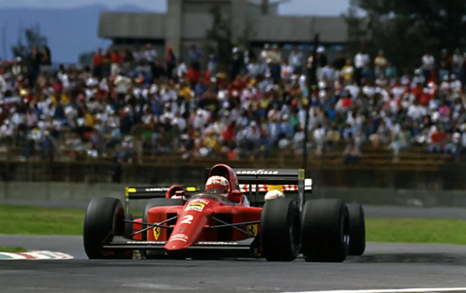 Nigel Mansell Ferrari 1990 Mexican Grand Prix