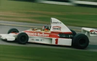 1975 British Grand Prix Silverstone Emerson Fittipaldi McLaren M23-Cosworth