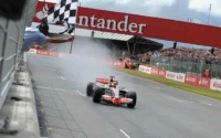 Lewis Hamilton McLaren 2008 British Grand Prix
