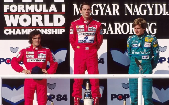 1988 Hungarian Grand Prix Podium