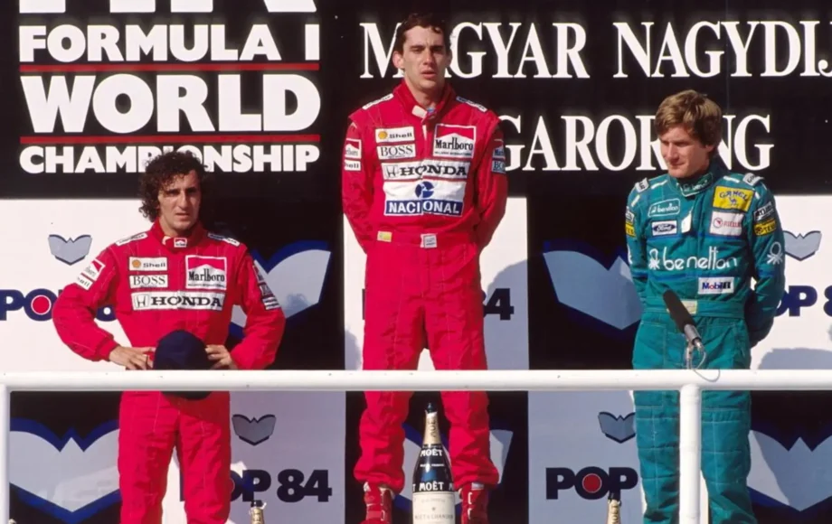 1988 Hungarian Grand Prix Podium