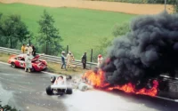 Niki Lauda Crash 1976 German Grand Prix