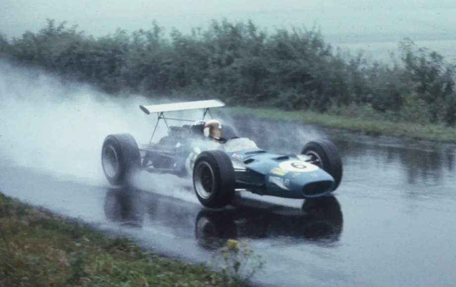 Stewart's Matra at the Nürburgring, 1968