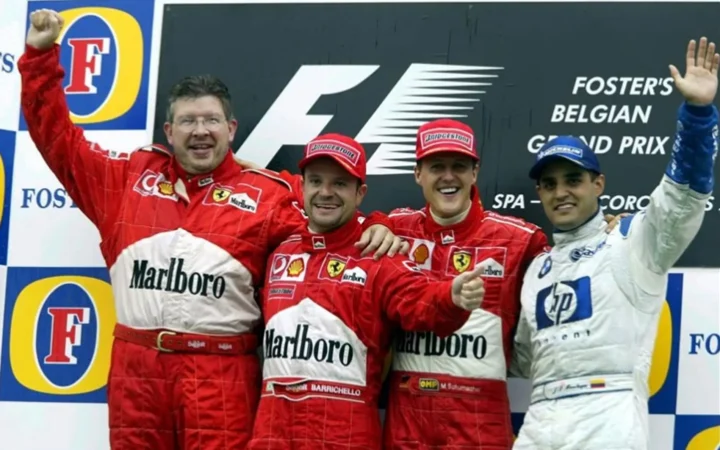 2002 Belgian Grand Prix Schumacher Wins