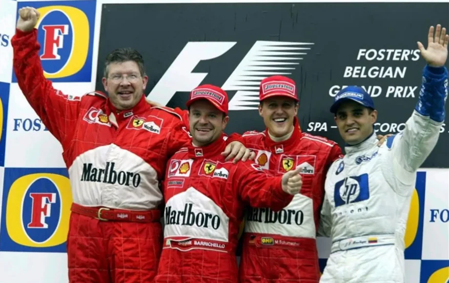 2002 Belgian Grand Prix Schumacher Wins