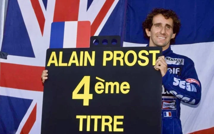 Alain Prost 4x Champion