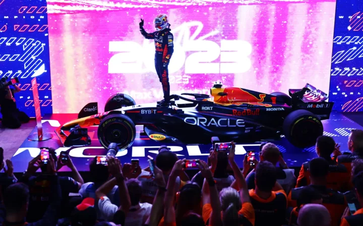 2023 Drivers' Champion Max Verstappen