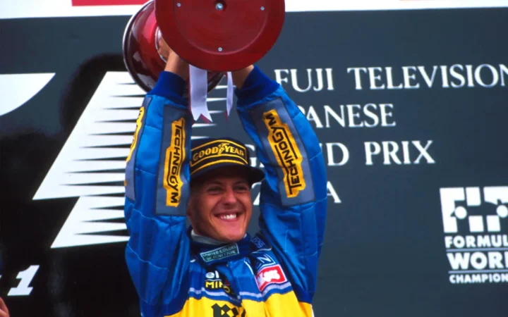 Michael Schumacher Benetton 1995 Japanese Grand Prix