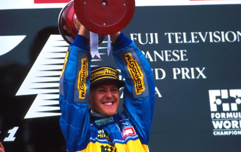 Michael Schumacher Benetton 1995 Japanese Grand Prix