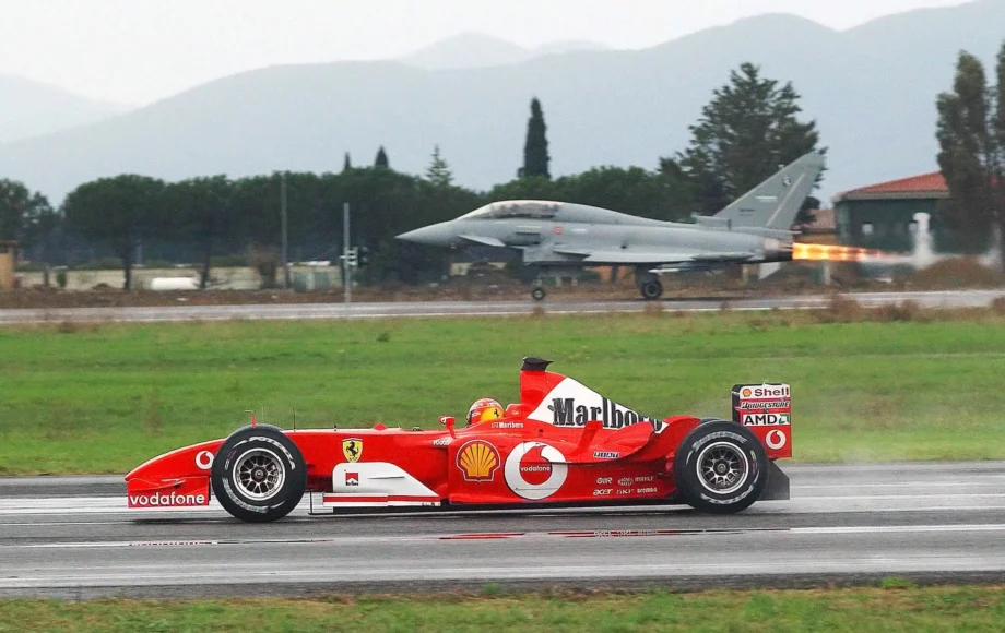 Michael Schumacher Eurofighter Typhoon