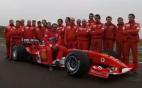 Reutemann 'enjoys' Ferrari F2004 'test'.