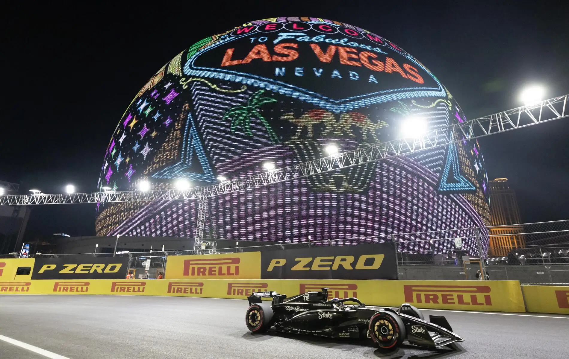 Las Vegas Grand Prix Alfa Romeo