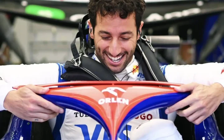 2024 Bahrain GP FP1 Daniel Ricciardo