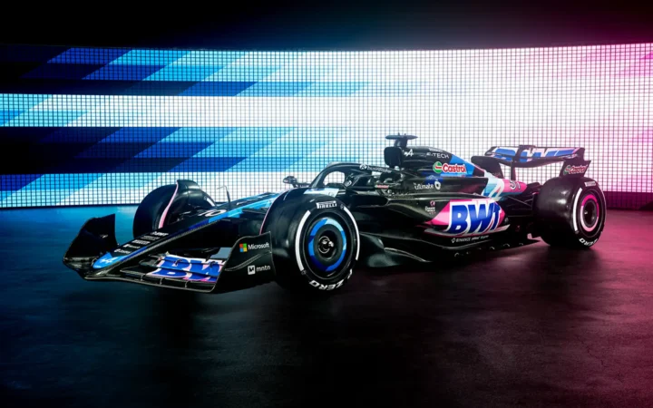 Alpine 2024 F1 Car Livery