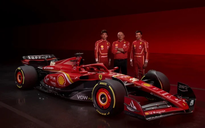 Fred Vasseur Ferrari 2024 Launch