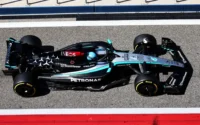 George Russell (GBR) Mercedes AMG F1 W15. 2024 Formula 1 Testing, Sakhir