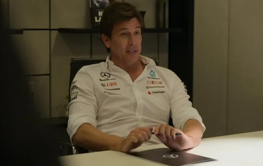 During the brand new season six of Netflix's Drive to Survive, Mercedes boss Toto Wolff and Lewis Hamilton hold discussions over the Brit's future with the team.
