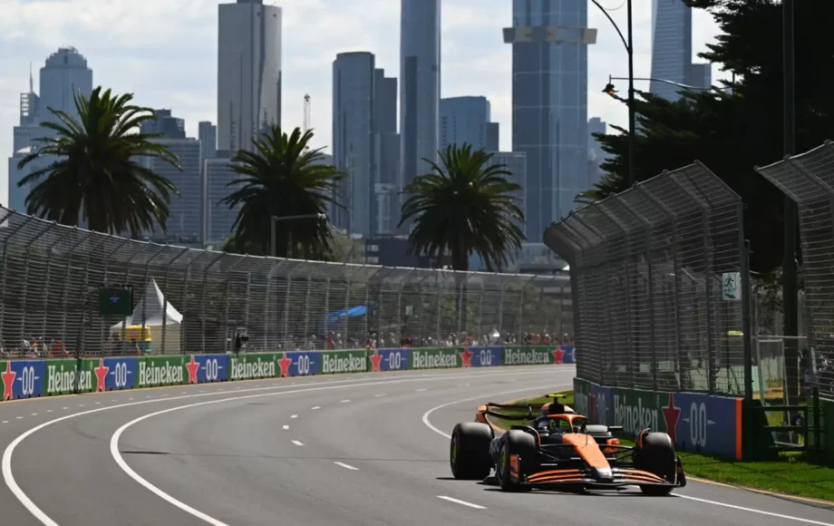 Lando Norris Mclaren FP1 2024 Australian Grand Prix