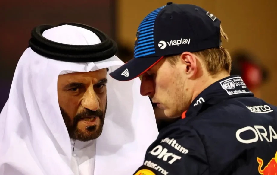 Mohammed Bin Sulayem With Max Verstappen
