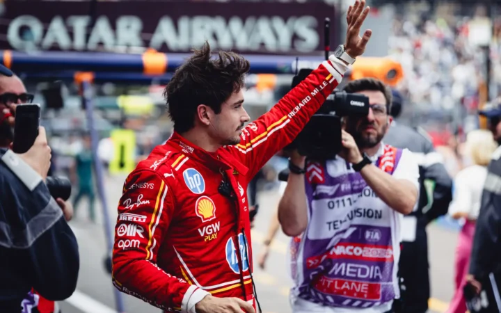 Charles Leclerc Ferrari FP2 2024 Monaco Grand Prix