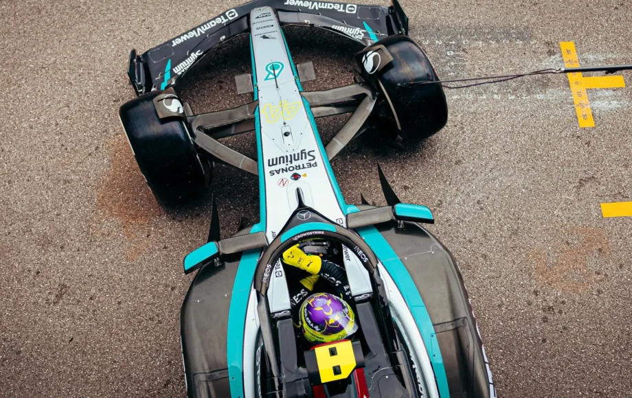 Lewis Hamilton Mercedes FP1 2024 Monaco Grand Prix