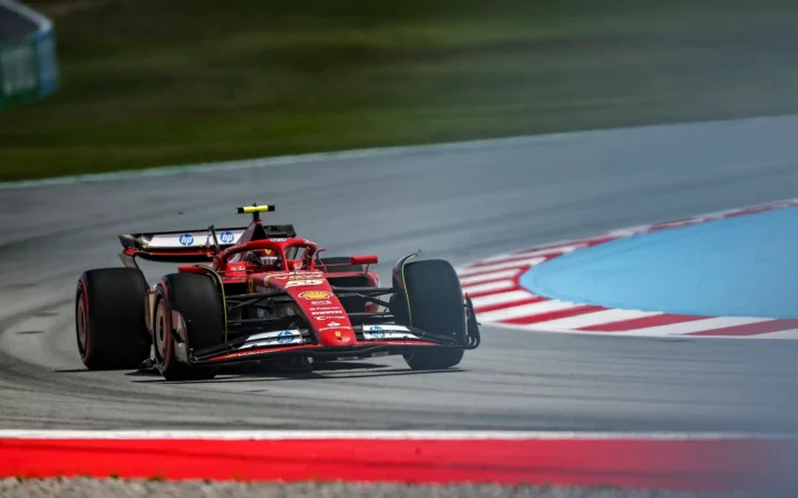 Carlos Sainz Ferrari FP3 2024 Spanish Grand Prix