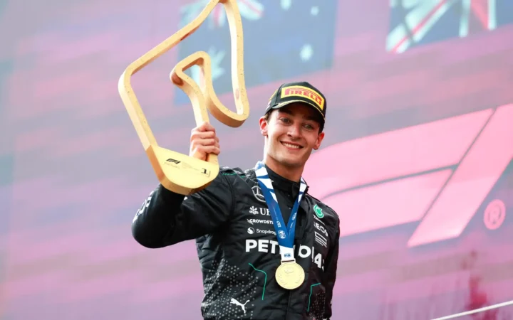 George Russell Mercedes 2024 Austrian Grand Prix