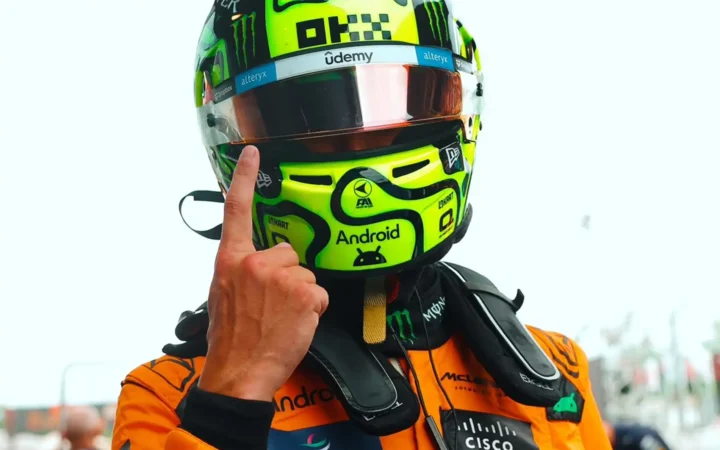 Lando Norris Mclaren Qualifying 2024 Spanish Grand Prix