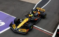 Lando Norris 4 McLaren 2024 British Grand Prix FP1