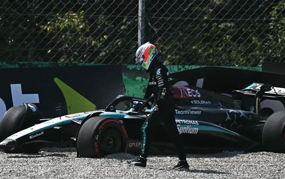 Kimi Antonelli Mercedes 2024 Italian Grand Prix FP1