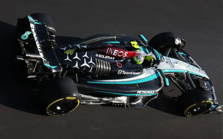 Lewis Hamilton Mercedes 2024 Italian Grand Prix FP3