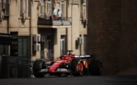 Charles Leclerc Ferrari 2024 Azerbaijan Grand Prix FP2