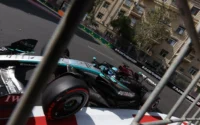 George Russell Mercedes 2024 Azerbaijan Grand Prix FP3