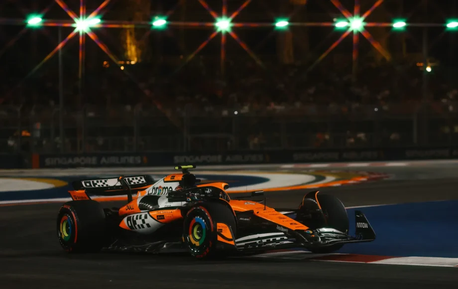 Lando Norris McLaren 2024 Singapore Grand Prix FP2