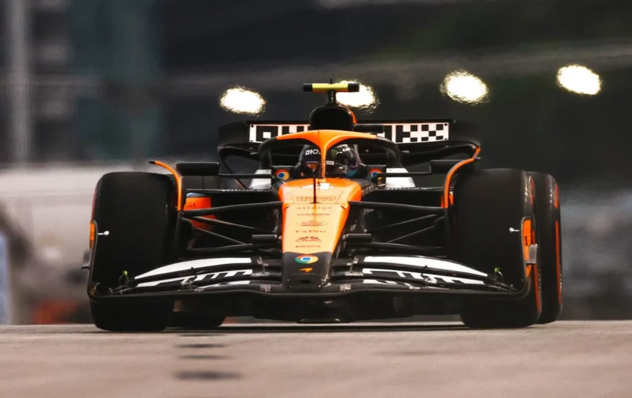 Lando Norris McLaren 2024 Singapore Grand Prix FP3