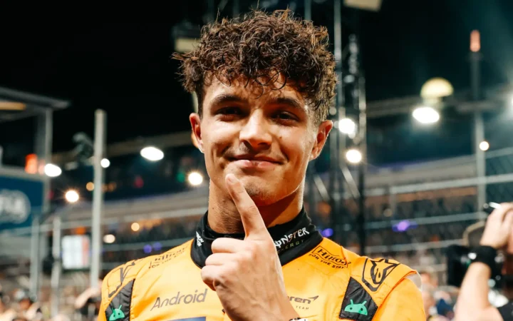 Lando Norris McLaren 2024 Singapore Grand Prix Qualifying