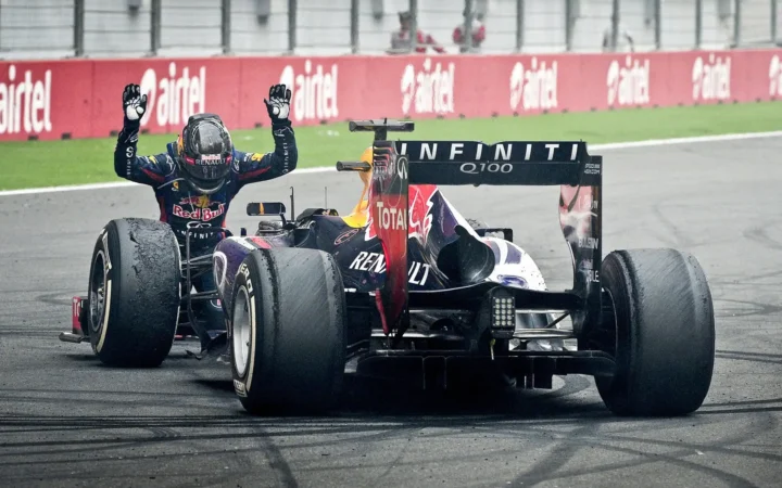 Sebastian Vettel 2013 Indian Grand Prix