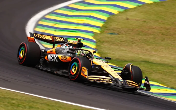 Lando Norris McLaren 2024 Sao Paulo GP Sprint Race