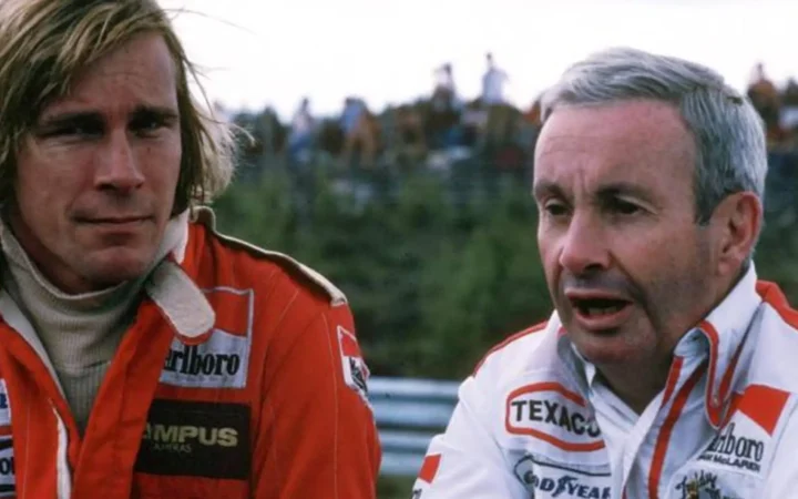 James Hunt and Teddy Mayer